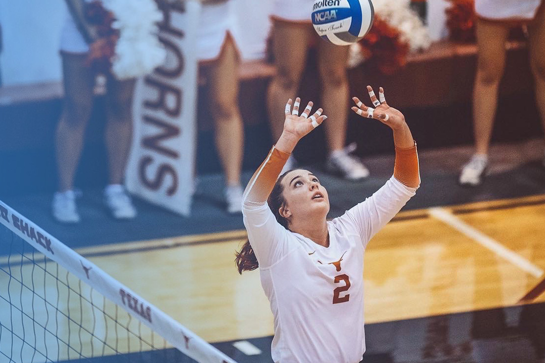 Athlete Spotlight: Former Texas Volleyball standout shares words of NIL wisdom with high school student-athletes