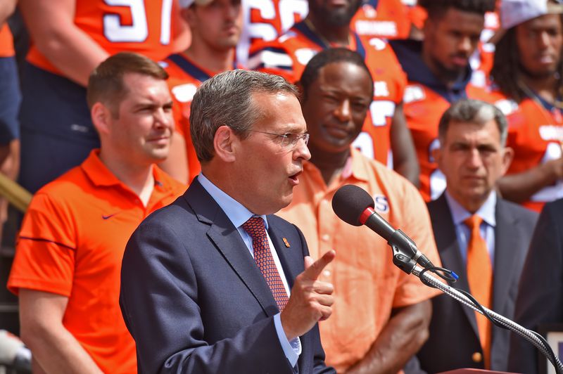 Syracuse AD John Wildhack encourages Orange fans to donate to 2 NIL collectives