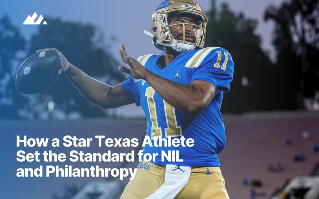 NIL for Good: How a Star Texas Athlete Set the Standard for NIL and Philanthropy